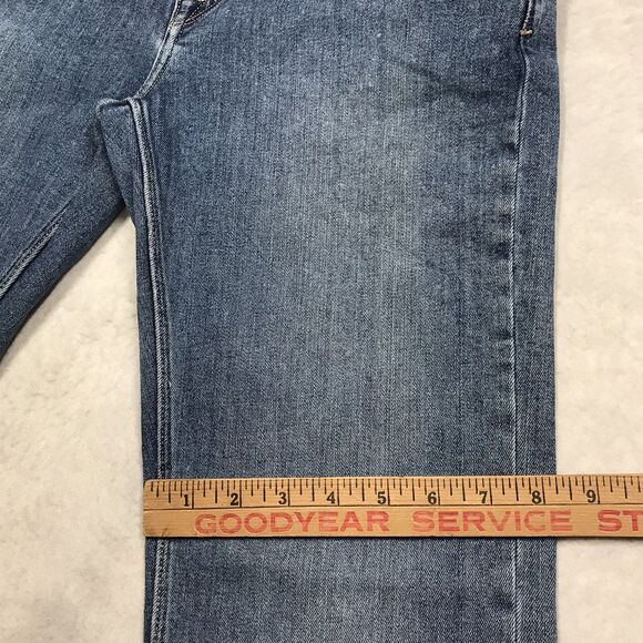 VOLCOM Solver Jean Men 29(30x28) Modern Straight Stretch Med Light Wash Surf - Picture 8 of 16